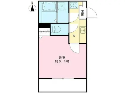 川口南鳩ヶ谷6丁目計画(1K/3階)の間取り写真
