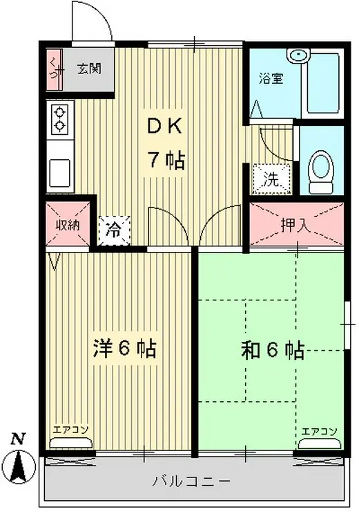 パセーラ12 2階階 間取り