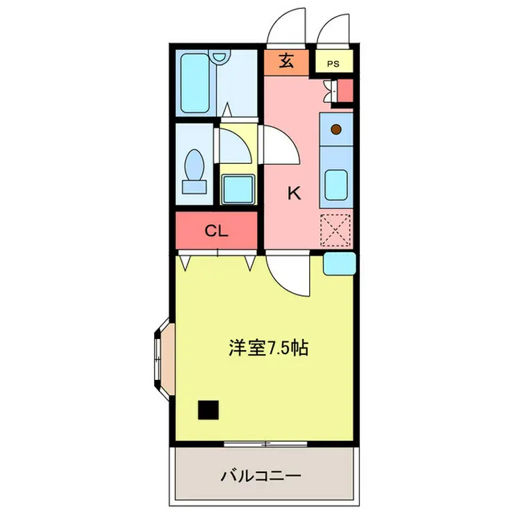 ジオックス500 2階階 間取り