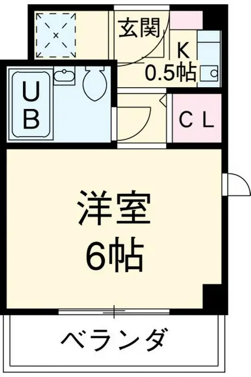 ホスピタリテ市川真間 2階階 間取り