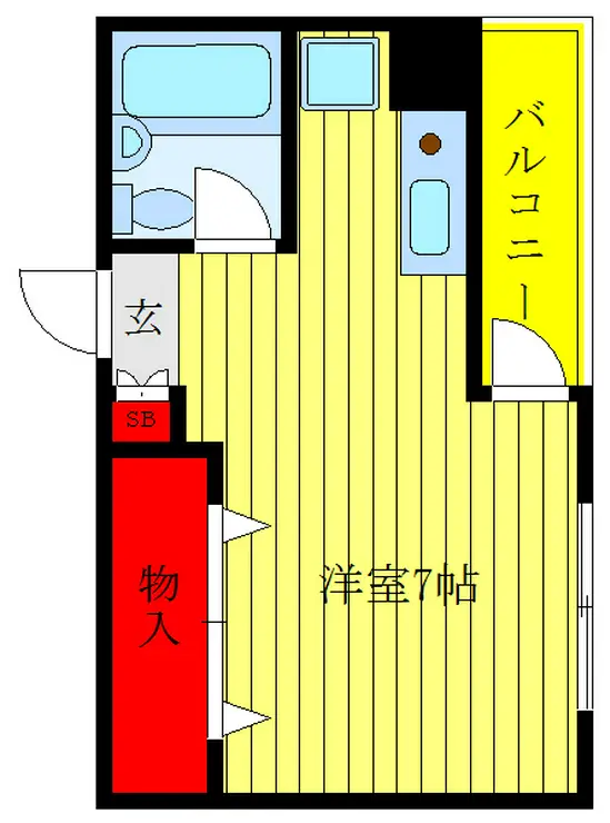 ラポールヤマミツ 3階階 間取り