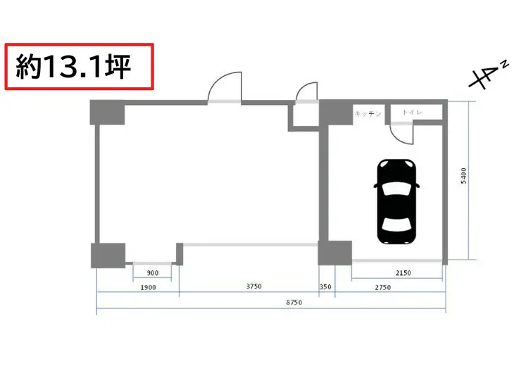 キクエイパレス戸越 1階階 間取り