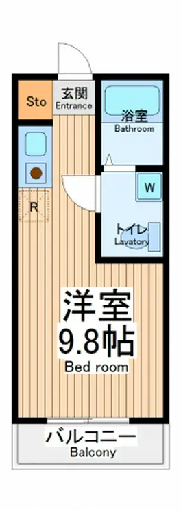 ラポールテラス 1階階 間取り