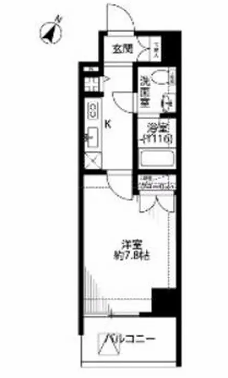 プレール・ドゥーク豊洲II 6階階 間取り