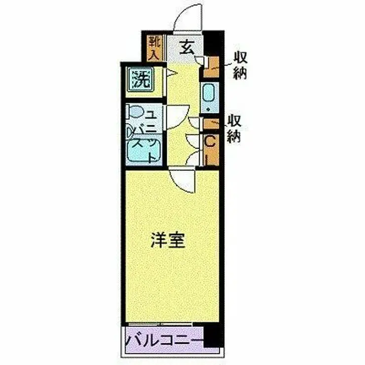 新丸子ダイカンプラザシティ 3階階 間取り