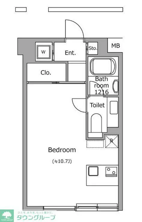 ヴォアラクテ西早稲田 3階階 間取り