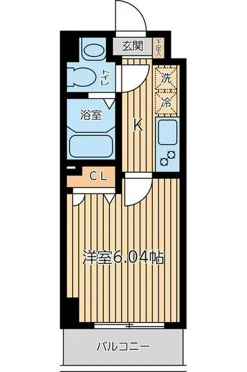 City Spire上池台 4階階 間取り