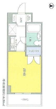 ストーク新丸子弐番館(1K/1階)の間取り写真