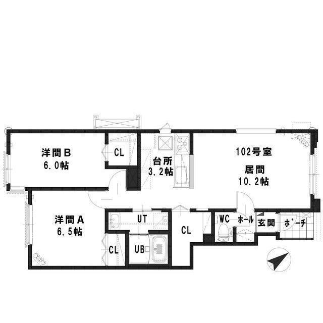 パストラーレ平和通6北