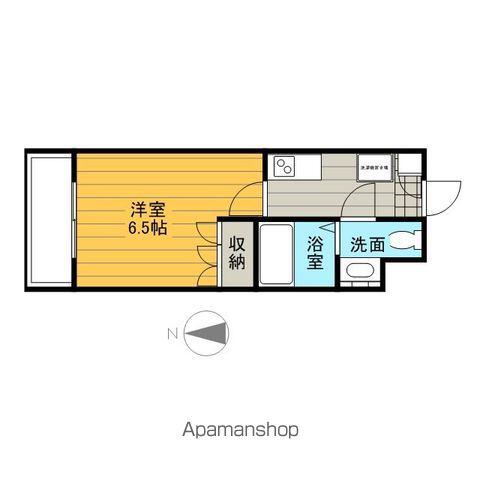 レジディア錦糸町(1K/3階)の間取り写真