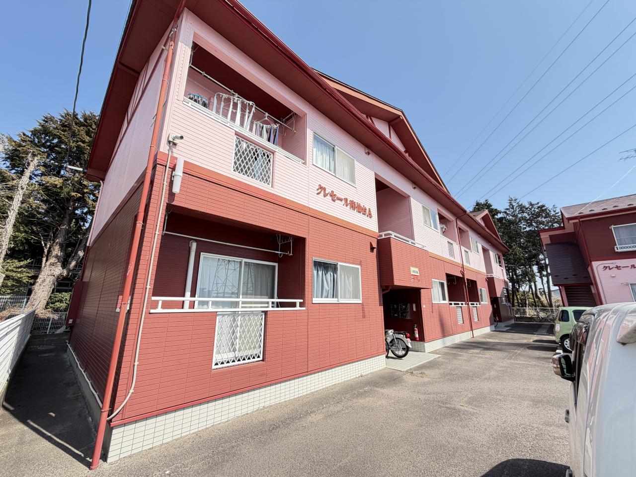 クレセール南仙台A(2DK/2階)