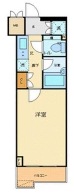 ルーブル練馬弐番館(1K/3階)の間取り写真