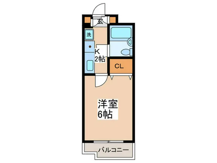 シルフィード昭島Ⅱ 3階階 間取り