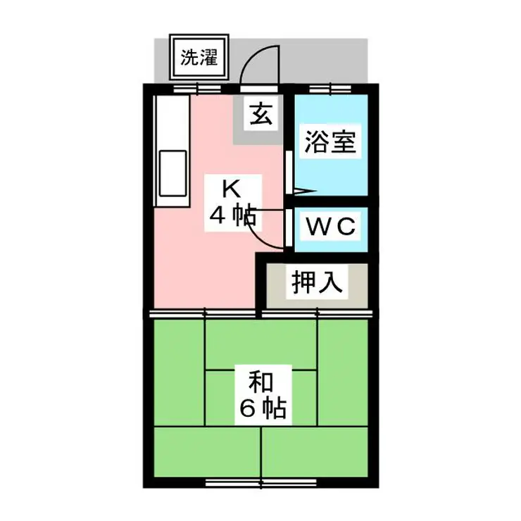 塚本ハウス 2階階 間取り