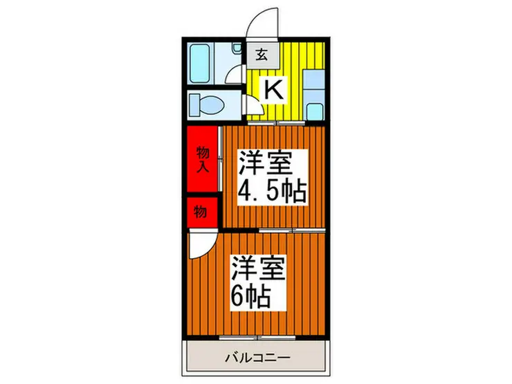 第三石峰ビル 2階階 間取り