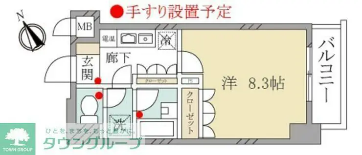 菱和パレス上馬 2階階 間取り