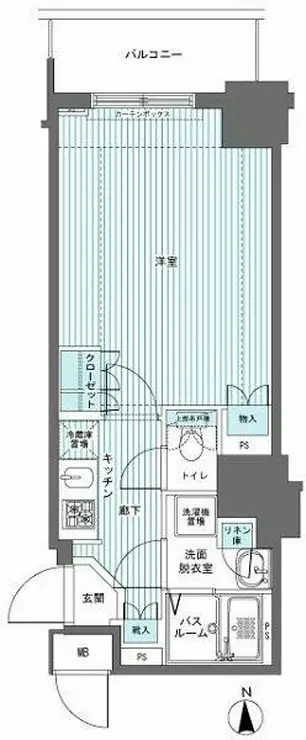 フェニックス西参道タワー 7階階 間取り
