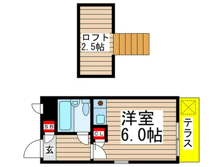 AVOCET船橋 1階階 間取り