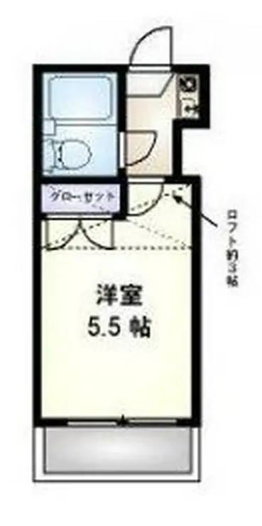 クレールメゾン本鵠沼 1階階 間取り
