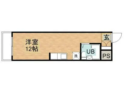 リアライズ浜松(ワンルーム/5階)の間取り写真