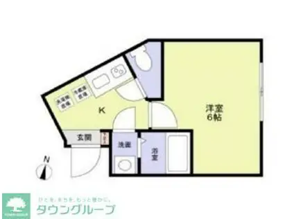 VISTA MINAMIASAGAYA(1K/4階)の間取り写真