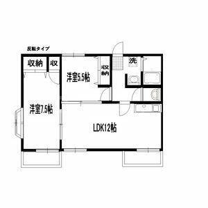 リエス蓮沼(2LDK/1階)の間取り写真