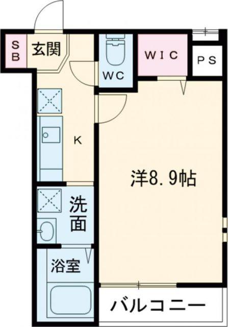 フジパレス百舌鳥駅南I番館(1K/3階)の間取り写真