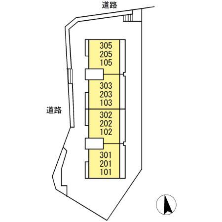 グリーン露木(3DK/1階)の間取り写真