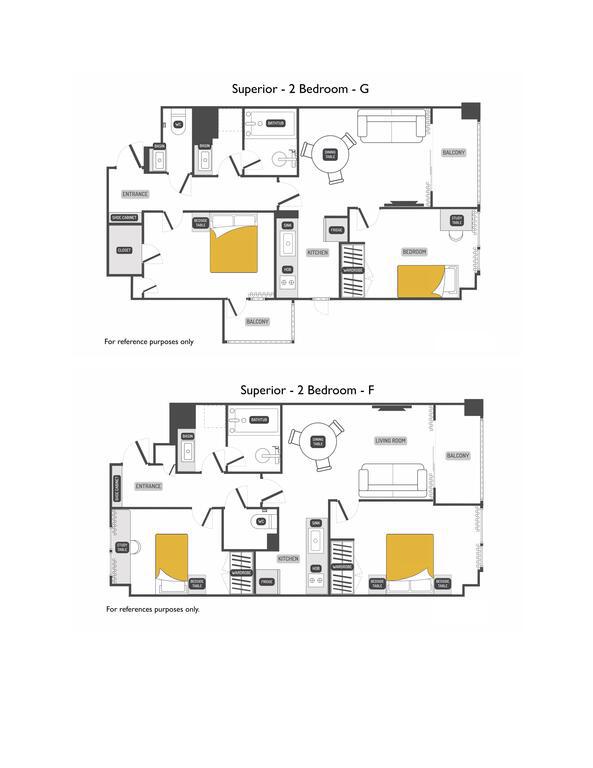 DASH LIVING AOYAMA-SUPERIOR 2BR(2LDK/3階)の間取り写真