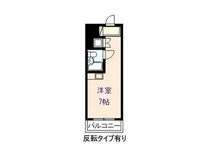 KATAYAMAIII(ワンルーム/3階)の間取り写真