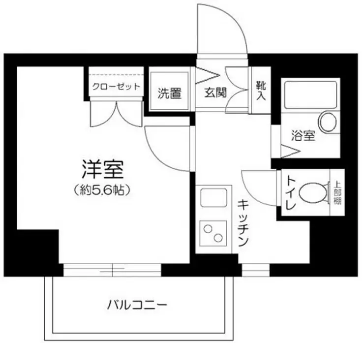 メインステージ麻布十番II 4階階 間取り