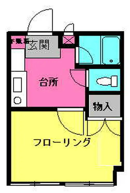 エスポワール玉川学園 1階階 間取り