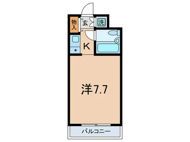 パレ・ドール文京メトロプラザI 8階階 間取り