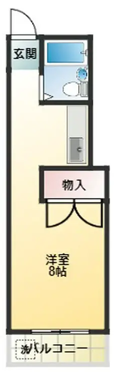 パラストみなみ 2階階 間取り