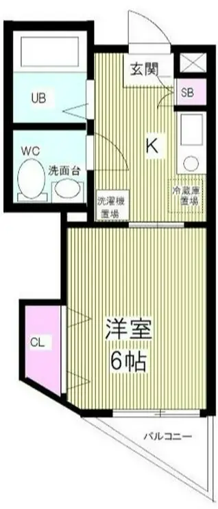 スラクストンパートII 3階階 間取り