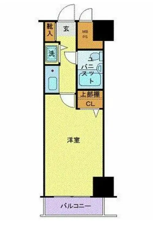 ルイシャトレ恵比寿 3階階 間取り