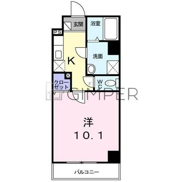 目白シティ 4階階 間取り