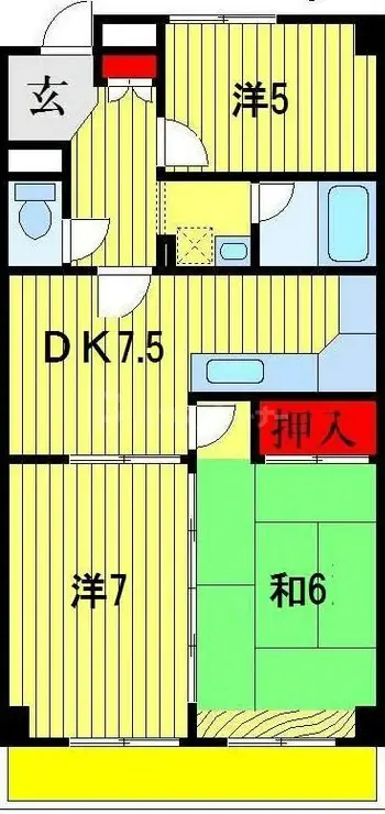 リヴィエールレジョン 2階階 間取り