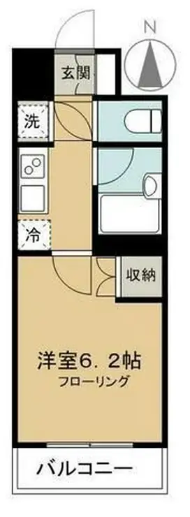 ビバリーホームズ吉祥寺 2階階 間取り