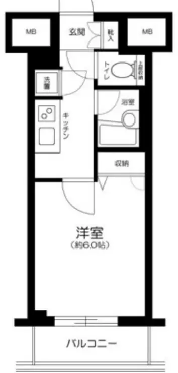東京蒲田スクエアタワー 10階階 間取り