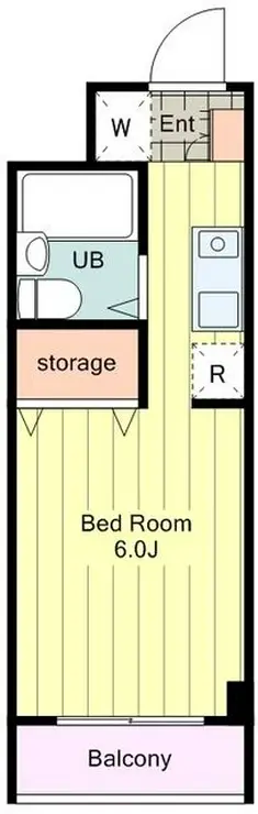 エステート吉武 4階階 間取り