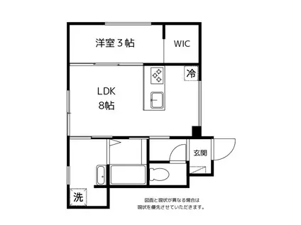 SYLPHY中島(1LDK/1階)の間取り写真