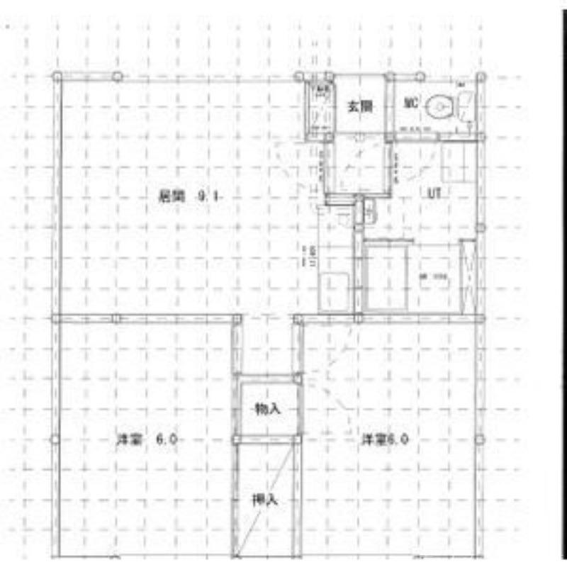 ハイツ115(2LDK/2階)の間取り写真