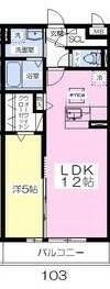 CHARM・Y湘南(1LDK/3階)の間取り写真