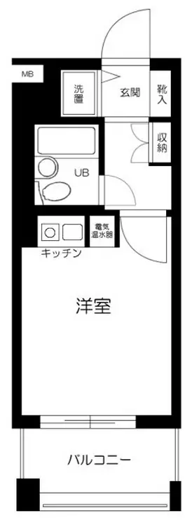 ダイアパレスグランデージ大倉山弐番館 3階階 間取り