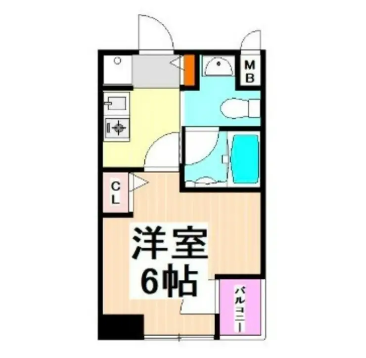 オペラヒルズ初台 5階階 間取り