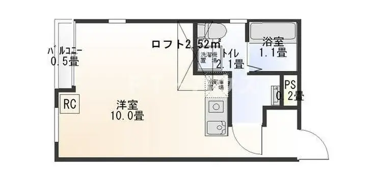 THE ROOM新検見川 3階階 間取り