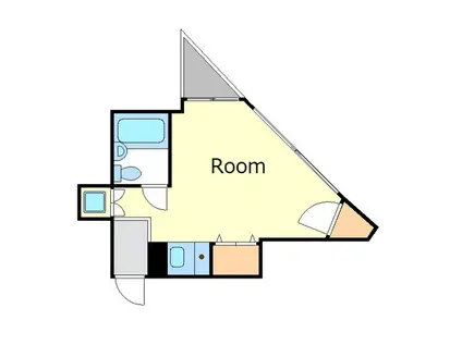 メイヒル新中野(ワンルーム/5階)の間取り写真