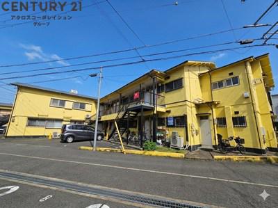 古田文化西棟(2K/1階)の外観写真