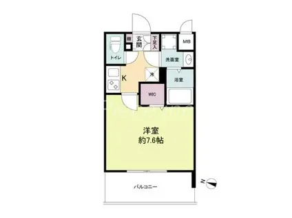 プライマル新大阪(1K/5階)の間取り写真